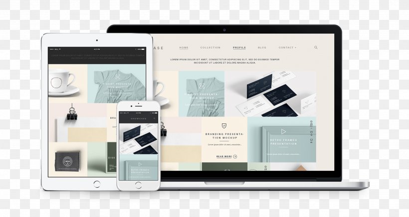 Responsive Web Design Mockup, PNG, 1948x1036px, Responsive Web Design, Brand, Communication, Electronics, Handheld Devices Download Free