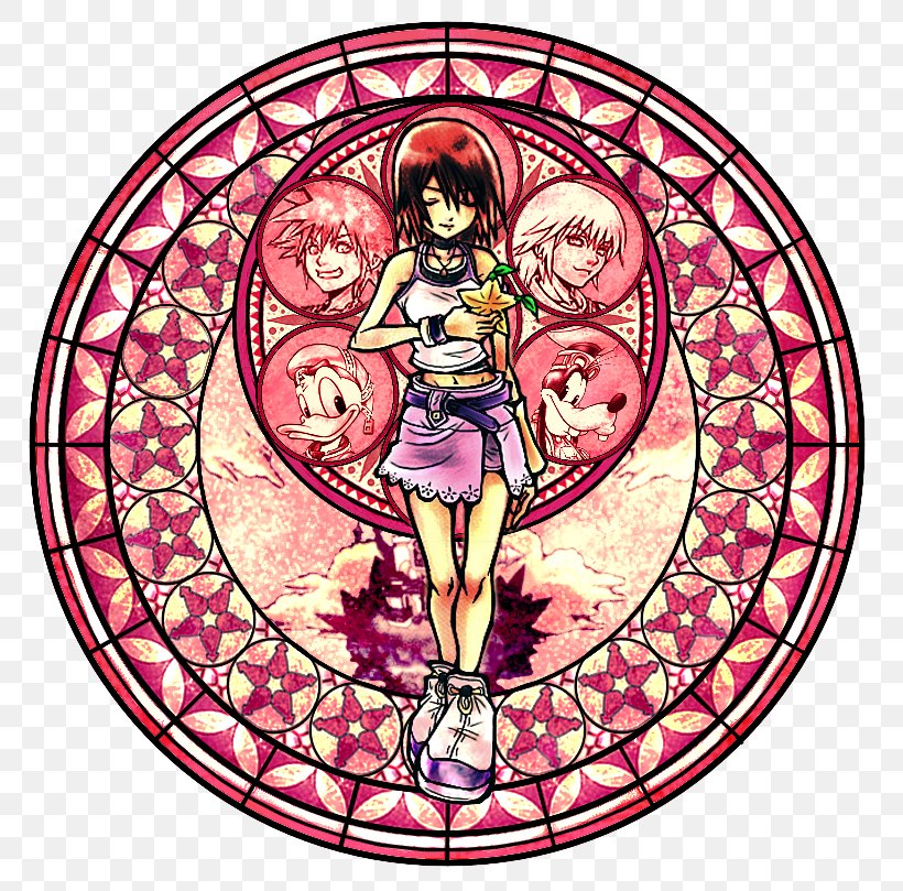 Kingdom Hearts II Kingdom Hearts Birth By Sleep Kingdom Hearts Final Mix Kairi, PNG, 805x809px, Watercolor, Cartoon, Flower, Frame, Heart Download Free