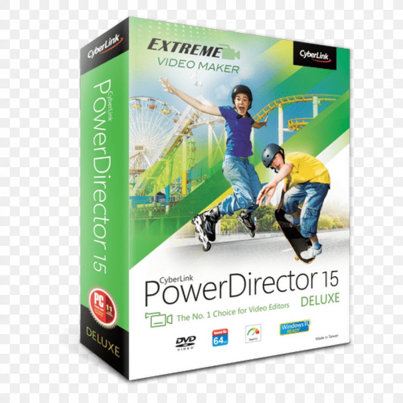 PowerDirector 15 Ultra Video Editing Software CyberLink, PNG, 1024x1024px, Powerdirector 15 Ultra, Adobe After Effects, Advertising, Bitsdujour, Blackmagic Davinci Resolve Download Free
