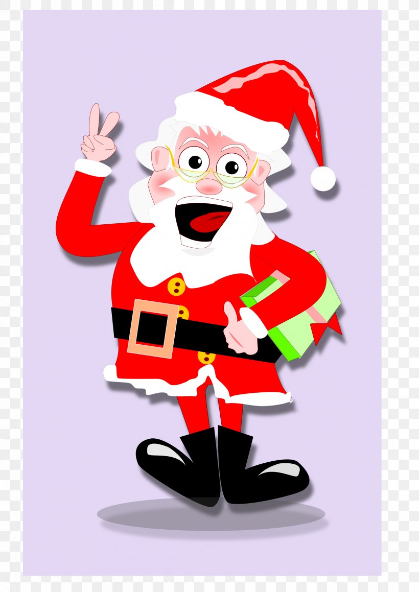 Santa Claus Christmas Clip Art, PNG, 2400x3394px, Santa Claus, Art, Cartoon, Christmas, Christmas Decoration Download Free