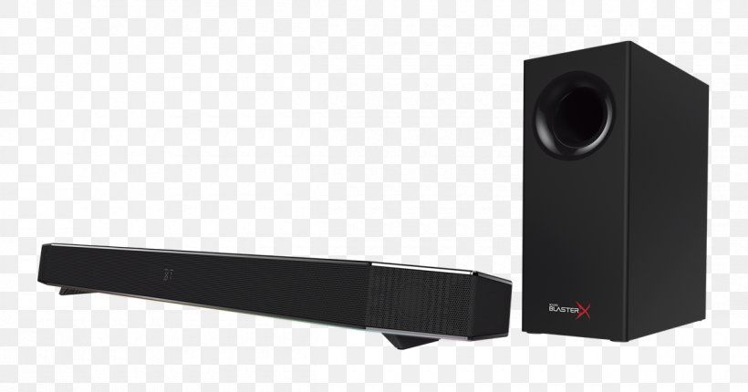 Soundbar Creative Technology Professional Audiovisual Industry Loudspeaker, PNG, 1200x630px, Soundbar, Audio, Audio Equipment, Computer Hardware, Computer Speaker Download Free