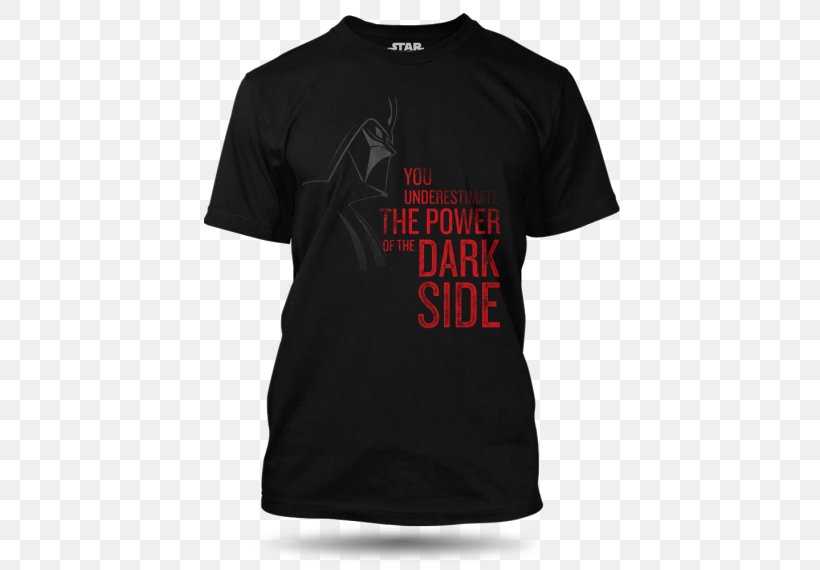 T-shirt Anakin Skywalker Star Wars Yoda Clothing, PNG, 570x570px, Tshirt, Active Shirt, Anakin Skywalker, Black, Brand Download Free