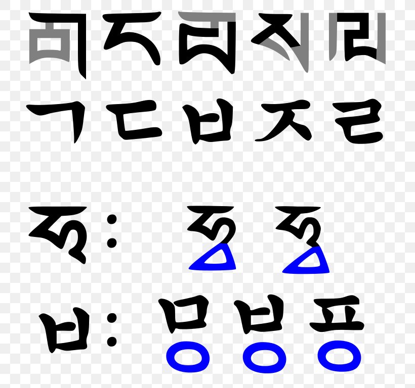 Yuan Dynasty 'Phags-pa Script Origin Of Hangul Alphabet, PNG, 768x768px, Yuan Dynasty, Alphabet, Area, Black, Black And White Download Free