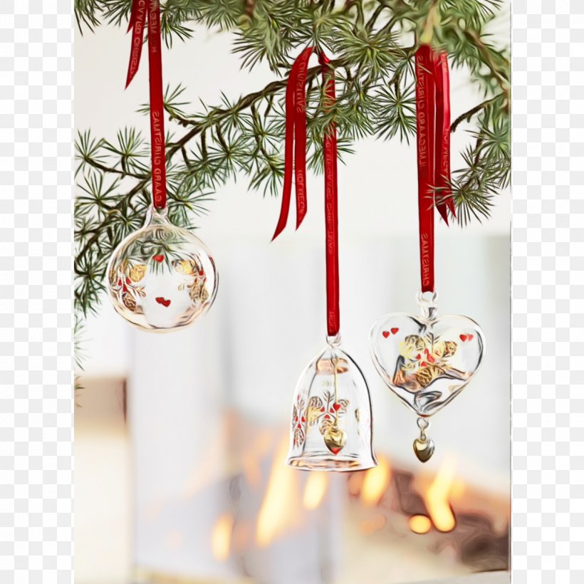Christmas Tree Watercolor, PNG, 1200x1200px, Watercolor, Branch, Christmas, Christmas Day, Christmas Decoration Download Free
