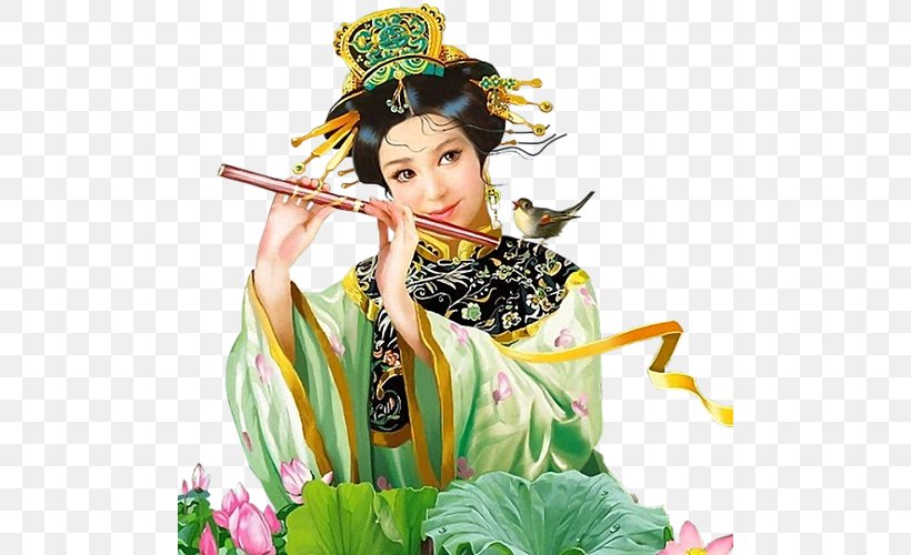 Tatiana Doronina Painting Art Woman, PNG, 500x500px, Tatiana Doronina, Art, Asian Art, Chinese Painting, Costume Download Free