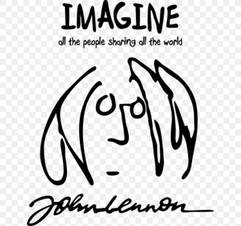 Wall Decal The Beatles Sticker Imagine: John Lennon, PNG, 768x768px, Watercolor, Cartoon, Flower, Frame, Heart Download Free