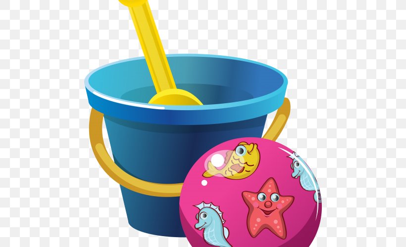 Bucket And Spade, PNG, 500x500px, Bucket, Beach, Beach Ball, Bowl, Bucket And Shovel Download Free