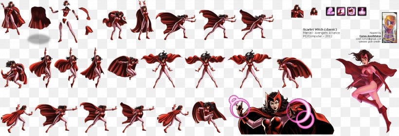 Marvel: Avengers Alliance Wanda Maximoff Quicksilver Iron Man Black Widow, PNG, 2277x776px, Watercolor, Cartoon, Flower, Frame, Heart Download Free