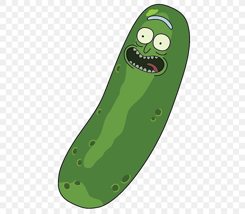 Pickle Rick Rick Sanchez Morty Smith Sticker YouTube, PNG, 666x719px, Pickle Rick, Dan Harmon, Grass, Green, Meeseeks And Destroy Download Free