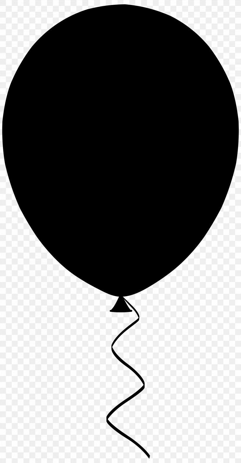 Balloon Birthday Party Balloon Birthday Costume, PNG, 4162x8000px, Balloon, Anniversary, Balloon Birthday, Birthday, Blackandwhite Download Free