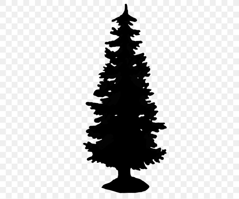 Christmas Tree Silhouette Clip Art, PNG, 472x681px, Christmas, Black And White, Christmas Decoration, Christmas Ornament, Christmas Tree Download Free