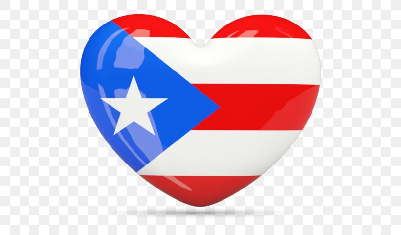 Flag Of Puerto Rico Hurricane Maria Heart, PNG, 640x480px, Puerto Rico ...