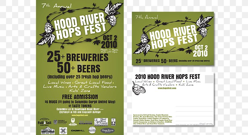 Flyer Hood River Hops Fest Advertising Poster Copy, PNG, 670x448px, Flyer, Advertising, Advertising Postcard, Brand, Copy Download Free