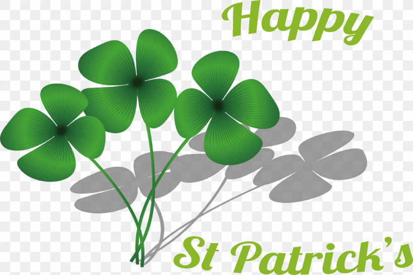 Four-leaf Clover, PNG, 3230x2151px, Fourleaf Clover, Cartoon, Clover, Good, Luck Download Free