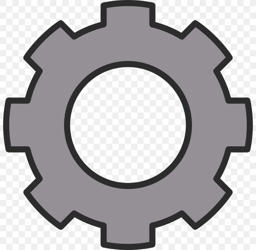 Gear Sprocket Mechanics Clip Art, PNG, 800x800px, Gear, Hardware, Hardware Accessory, Mechanical Engineering, Mechanical System Download Free
