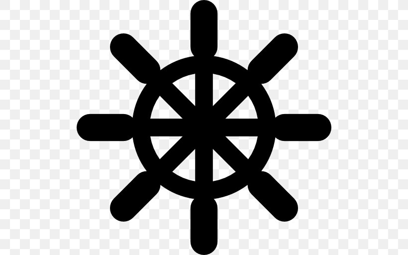 Rudder Computer Icons Ship's Wheel Car, PNG, 512x512px, Rudder, Black And White, Boat, Car, Helmsman Download Free