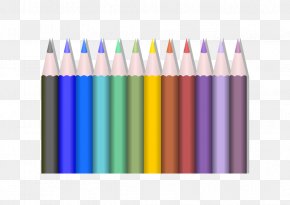 Colour - Colored Pencil Drawing Clip Art PNG
