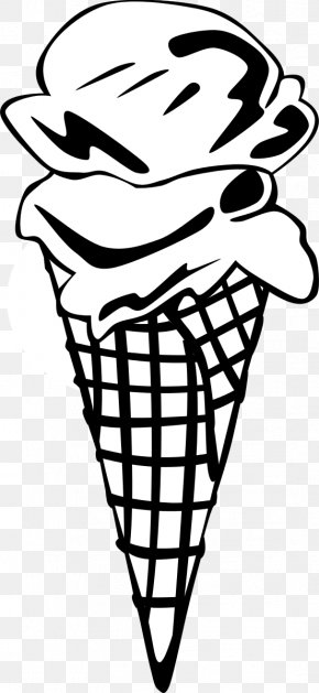 Weiner Dog Clipart - Ice Cream Cone Waffle Clip Art PNG