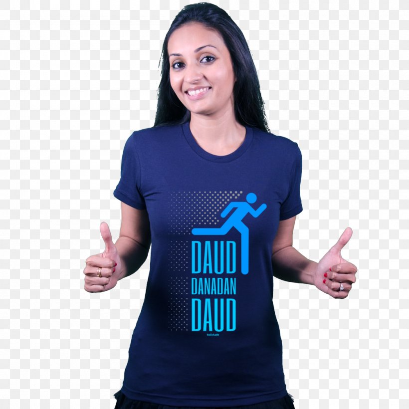 T-shirt Paan Singh Tomar Crime Master Gogo Bollywood Clothing, PNG, 1000x1000px, Tshirt, Arm, Bhaag Milkha Bhaag, Blue, Bollywood Download Free