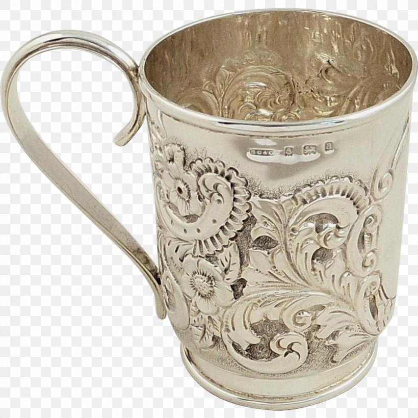 Sterling Silver Coffee Cup Mug, PNG, 1080x1080px, Silver, Antique, Bowl, Coffee Cup, Cup Download Free