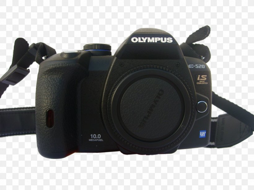 Camera Lens Digital SLR Olympus E-520 Single-lens Reflex Camera, PNG, 1024x768px, Camera, Camera Accessory, Camera Lens, Cameras Optics, Digital Camera Download Free