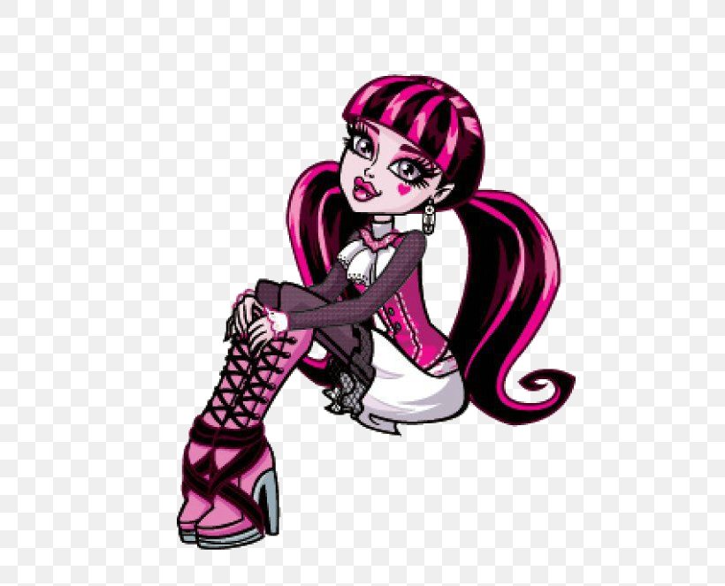 Frankie Stein Monster High Draculaura Doll Toy, PNG, 534x663px, Watercolor, Cartoon, Flower, Frame, Heart Download Free