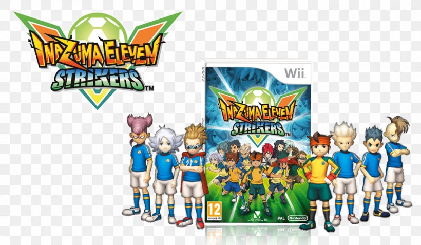 Inazuma Eleven Strikers Wii Video Game Computer Software Action & Toy Figures, PNG, 960x559px, Inazuma Eleven Strikers, Action Figure, Action Toy Figures, Area, Cartoon Download Free
