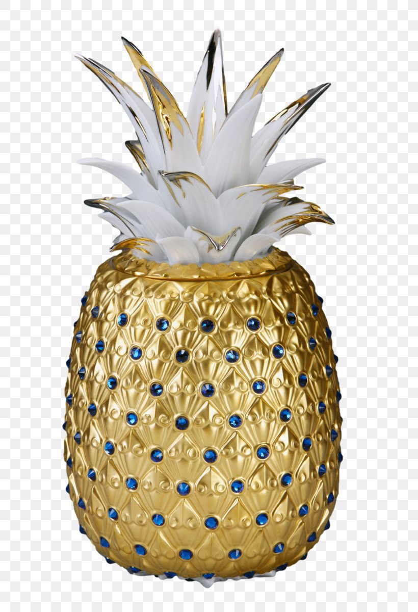 Pineapple Gold Porcelain Taiwan Vase, PNG, 649x1200px, Pineapple, Ananas, Bromeliaceae, Bromeliads, Color Download Free