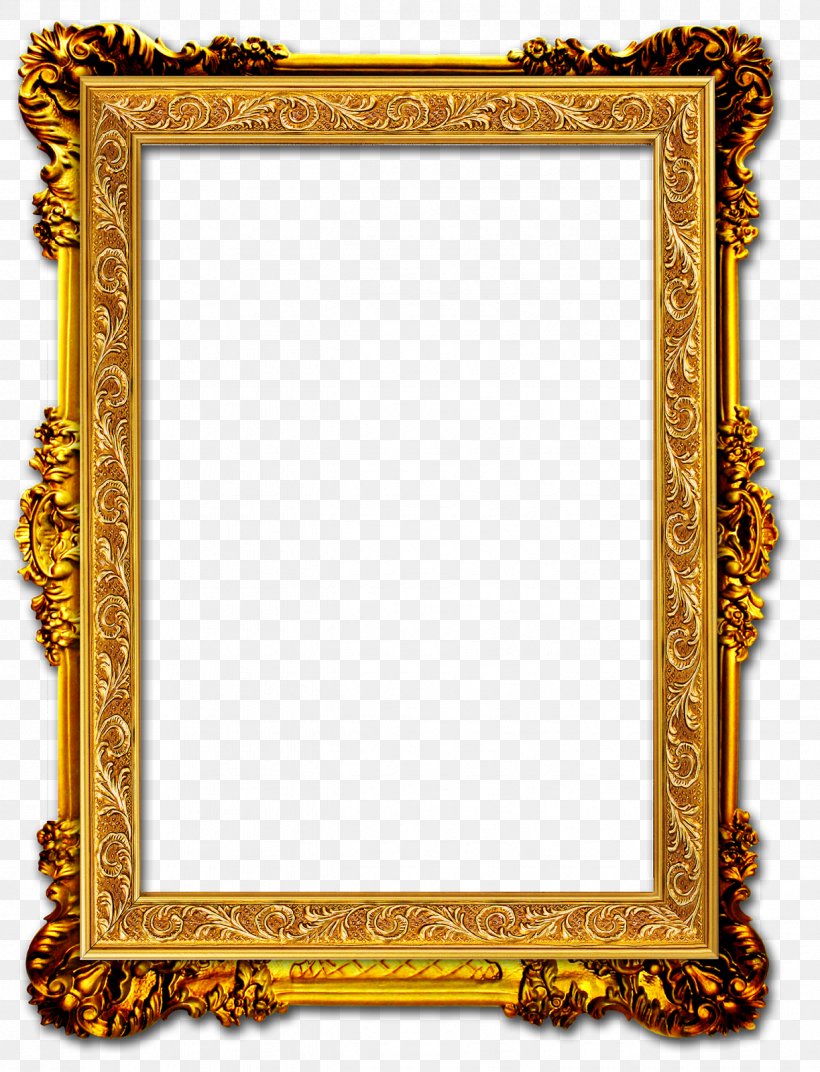 Picture Frames Clip Art Vector Graphics Image, PNG, 1223x1600px, Picture Frames, Antique, Gold, Gold Picture Frame, Interior Design Download Free