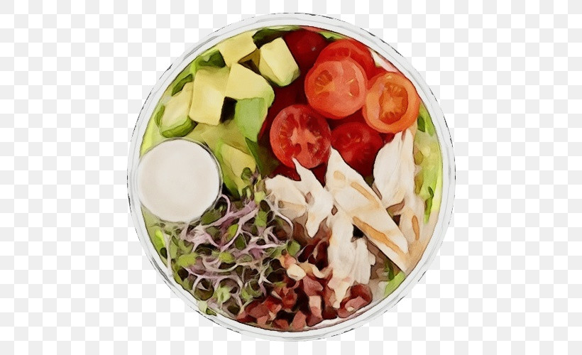 Salad, PNG, 500x500px, Watercolor, La Quinta By Wyndham, Leaf Vegetable, Paint, Platter Download Free