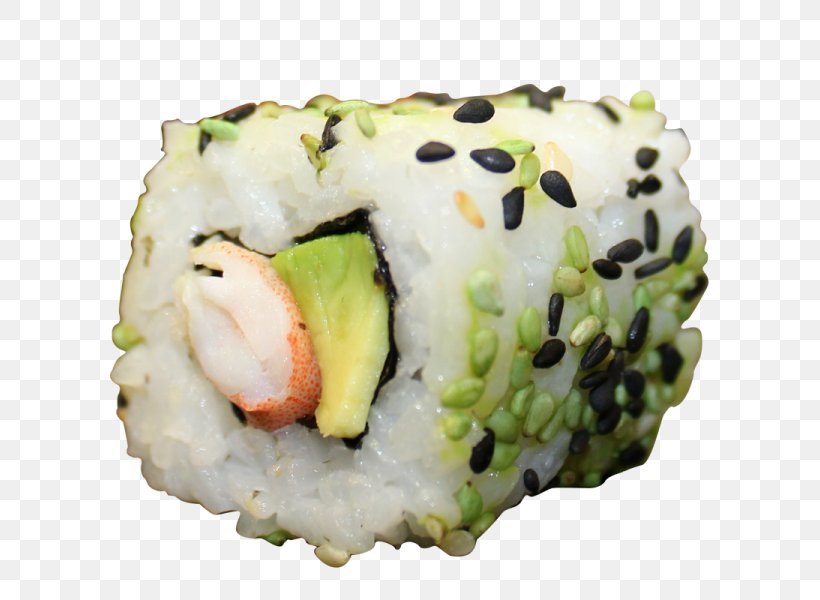 California Roll Sashimi Sushi Makizushi Tempura, PNG, 600x600px, California Roll, Asian Food, Avocado, Comfort Food, Commodity Download Free