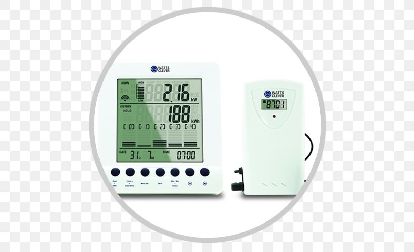 Electricity Meter Electric Energy Consumption Home Energy Monitor Watt, PNG, 500x500px, Electricity, Computer Monitors, Electric Energy Consumption, Electric Power, Electricity Meter Download Free
