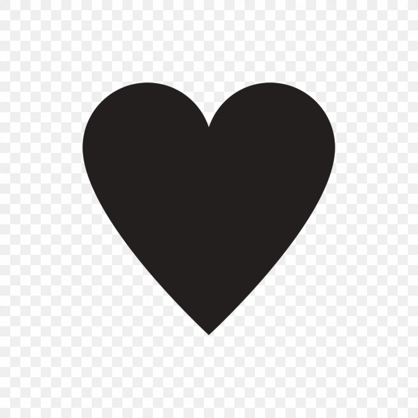 Heart Symbol Clip Art, PNG, 1024x1024px, Heart, Black And White, Love, Shape, Symbol Download Free