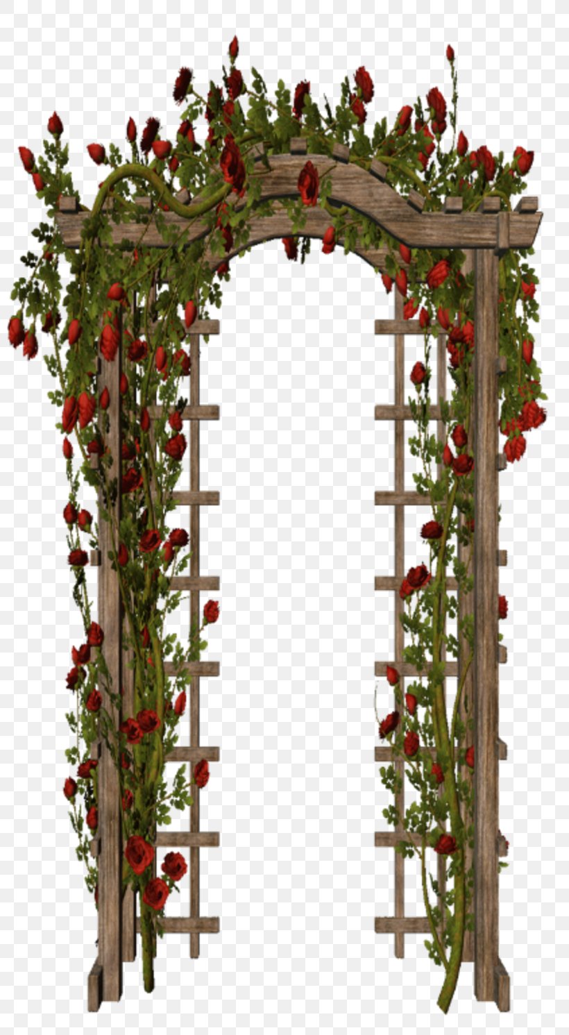Garden Trellis Floral Design, PNG, 800x1491px, Garden, Arch, Christmas Decoration, Floral Design, Flower Download Free