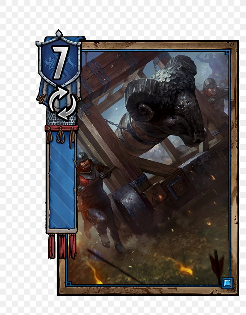 Gwent: The Witcher Card Game The Witcher 3: Wild Hunt Battering Ram Wall, PNG, 775x1048px, 2018, Gwent The Witcher Card Game, Ballista, Battering Ram, Card Game Download Free