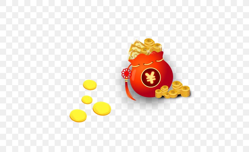 Money Bag Gold Image, PNG, 500x500px, Money Bag, Baby Toys, Bag, Chinese New Year, Coin Purse Download Free