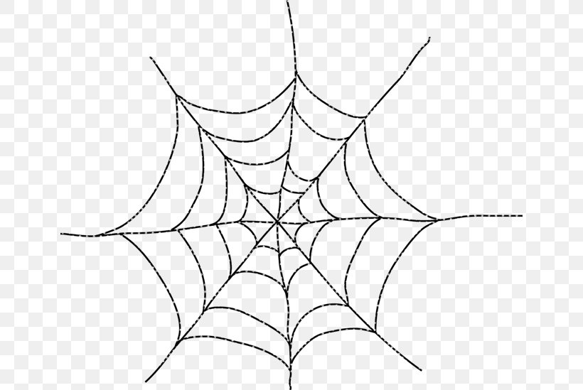 Spider Web Drawing, PNG, 650x549px, Spider Web, Area, Artwork, Black And White, Cartoon Download Free