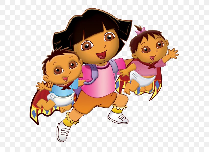 Dora The Explorer Super Babies YouTube Clip Art, PNG, 600x600px, Dora The Explorer, Animated Series, Art, Boy, Cartoon Download Free