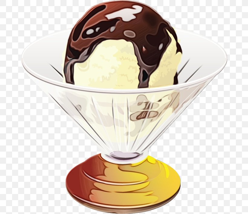 Frozen Food Cartoon, PNG, 684x706px, Sundae, Affogato, Chocolate, Chocolate Ice Cream, Chocolate Syrup Download Free