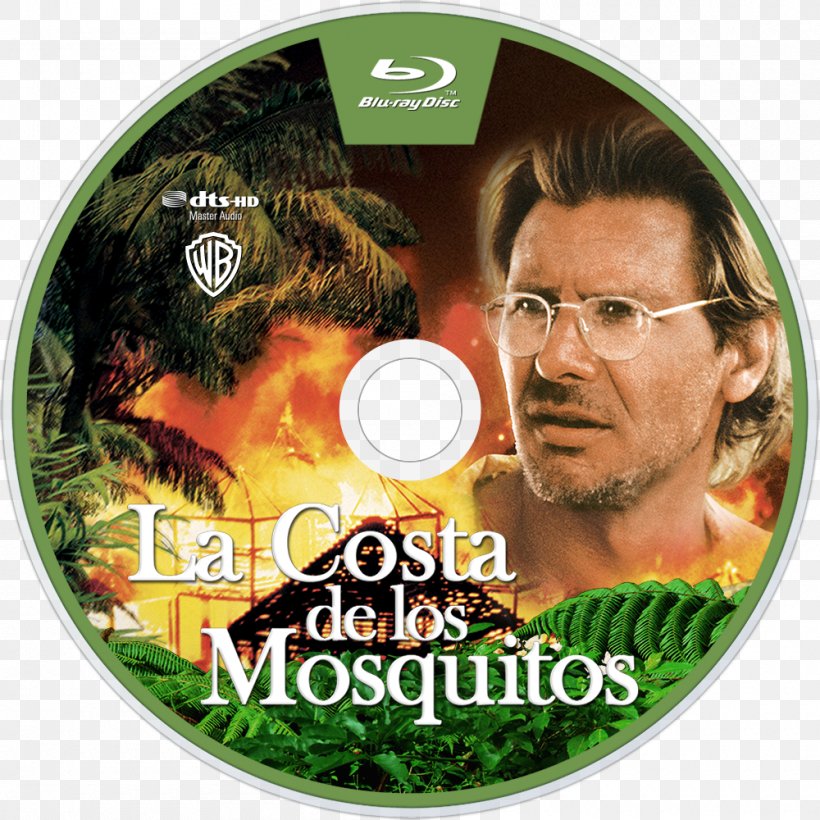 Harrison Ford The Mosquito Coast DVD Film Poster, PNG, 1000x1000px, Harrison Ford, Bluray Disc, Dvd, Film, Film Poster Download Free