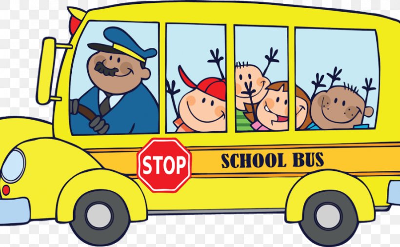 School Bus Here Comes The Bus! Clip Art, PNG, 825x510px, Bus, Animation, Area, Bus Driver, Cartoon Download Free