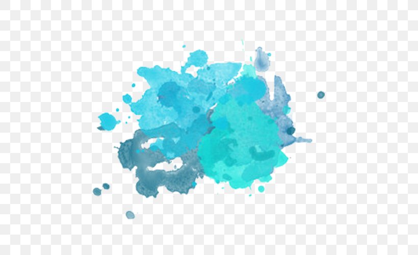 Watercolor Painting Brush, PNG, 500x500px, Watercolor Painting, Aqua, Art, Art Museum, Azure Download Free