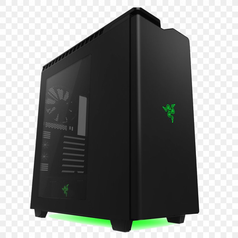 Computer Cases & Housings Nzxt Razer Inc. ATX, PNG, 1200x1200px, Computer Cases Housings, Atx, Computer, Computer Case, Computer Component Download Free