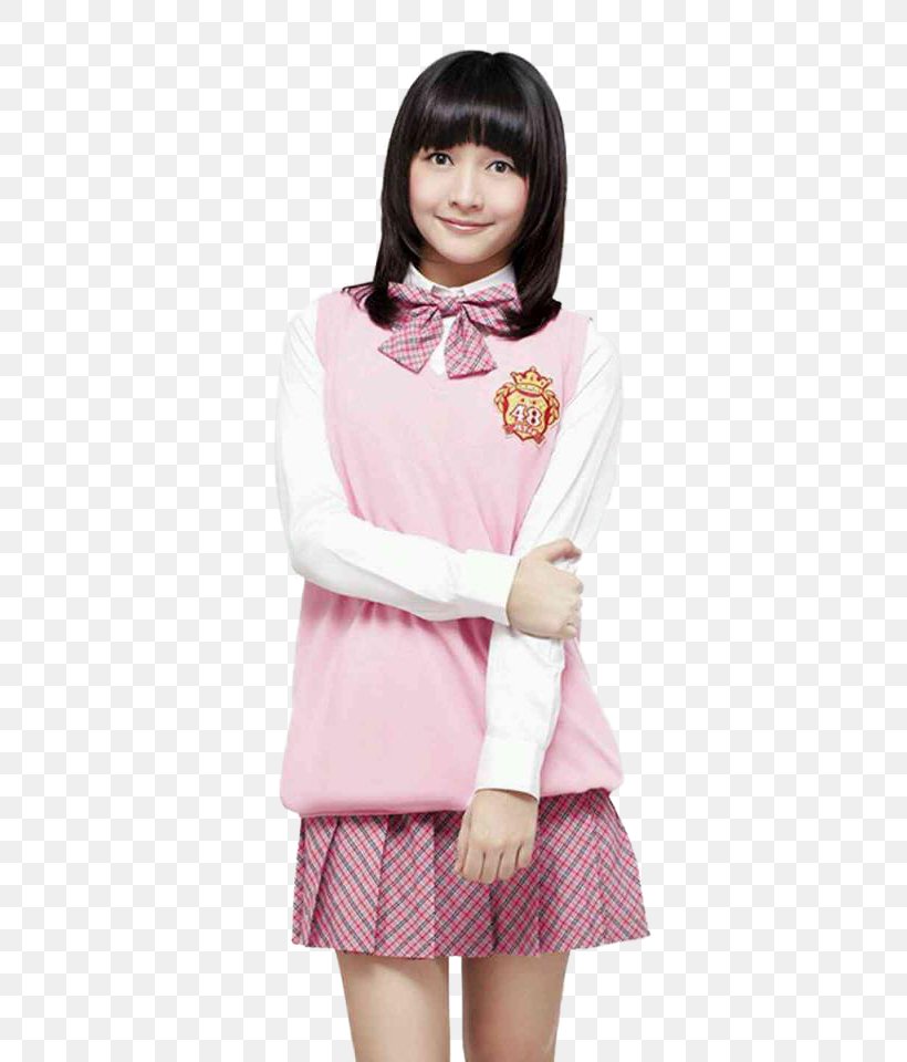 Devi Kinal Putri JKT48 School Japanese Idol Aitakatta, PNG, 640x960px, Watercolor, Cartoon, Flower, Frame, Heart Download Free