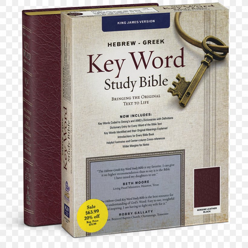 The Hebrew-Greek Key Word Study Bible New American Standard Bible New King James Version The King James Version, PNG, 1000x1000px, New American Standard Bible, Bible, Book, Greek, Hebrew Download Free