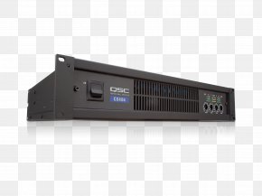Amplifiers - Electronics Audio Power Amplifier QSC Audio Products Mount PNG
