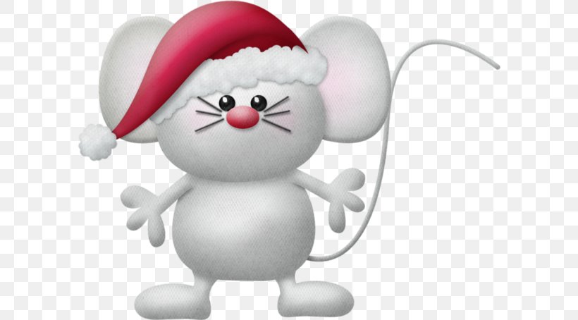 Computer Mouse Santa Claus Christmas Clip Art, PNG, 600x454px, Computer Mouse, Cartoon, Christmas, Christmas Ornament, Electronic Visual Display Download Free