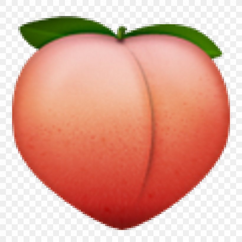 Emoji Peach SMS IPhone, PNG, 1200x1200px, Emoji, Apple, Cherry, Computer, Email Download Free