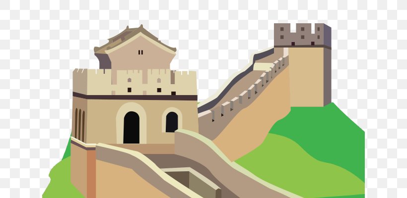 Great Wall Of China Clip Art, PNG, 650x400px, Great Wall Of China, Architecture, Building, China, Facade Download Free
