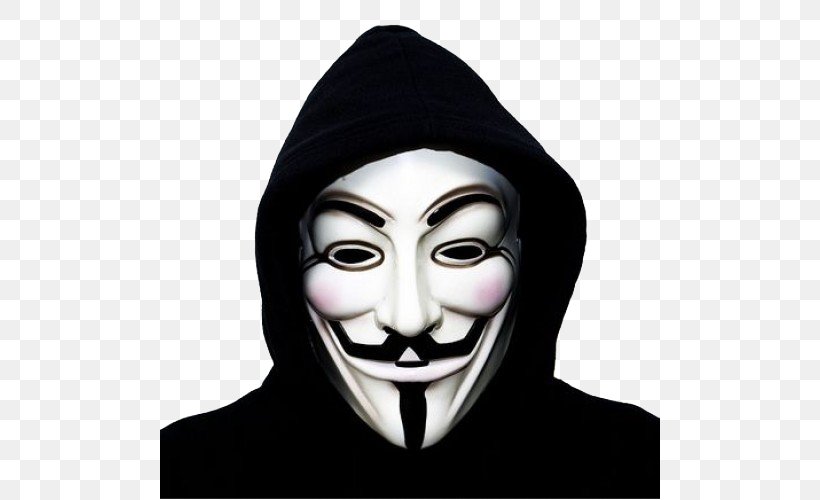 Guy Fawkes Mask Gunpowder Plot Anonymous Mask, PNG, 500x500px, Guy Fawkes Mask, Anonymous, Anonymous Mask, Art, Blackandwhite Download Free